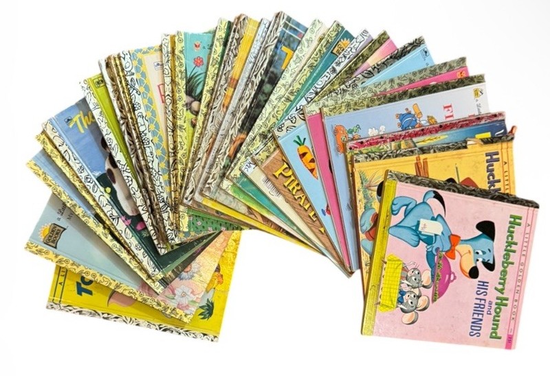 Lot of 30 Little Golden Books Vintage to Modern Various Conditions As Shown