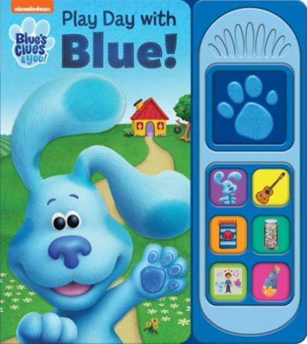 Nickelodeon Blue’s Clues & You! – Play Day with Blue! Sound Book – PI Kid – GOOD