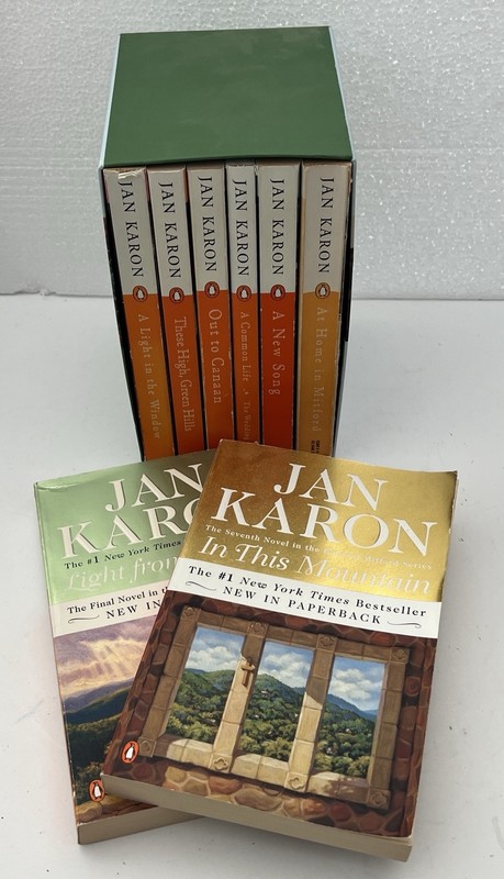Mitford Years Series by Jan Karon 1-6 In Slipcase, Plus 7 & 9 Lot Of 8 PB’s