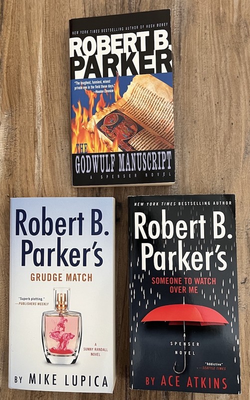 3-Robert Parker:Novels(The Godwulf Manuscript/Grudge Match/Someone Watch Over Me