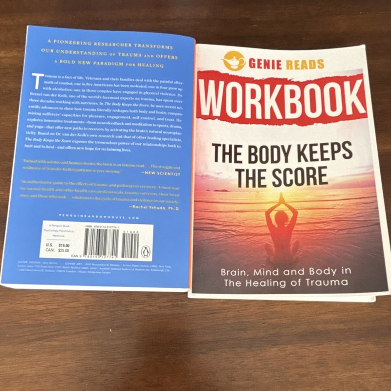 Body Keeps the Score Workbook Bessel van der Kolk Genie Reads Paperback Penguin… gallery
