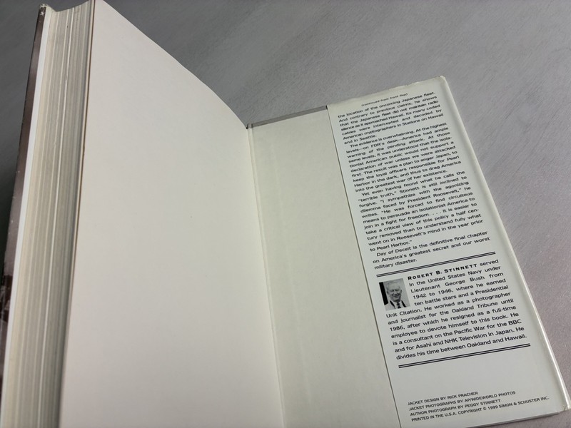 Day of Deceit: Truth about FDR & Pearl Harbor (2000) by Robert Stinnett - HC/DJ gallery