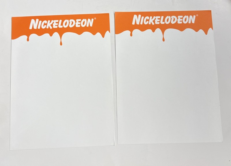 Nickelodeon Vintage Letterhead 2 Pages