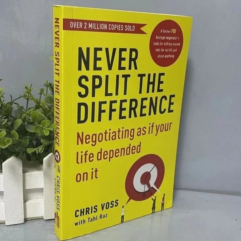 Never Split The Difference By Chris Voss Books