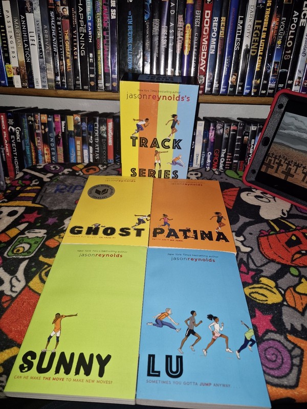 Track Series Jason Reynold Lot 4 Boxed Set Boy Run Sports Chapter Grade 4 5 6 7 gallery