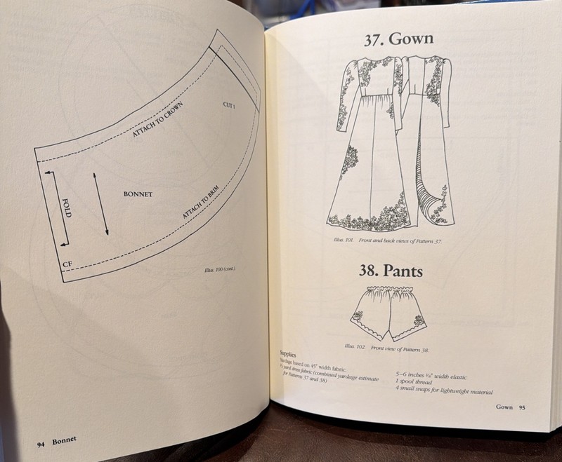 Doll's Clothes Pattern Book Hardcover Roselyn Gadia-Smitley gallery