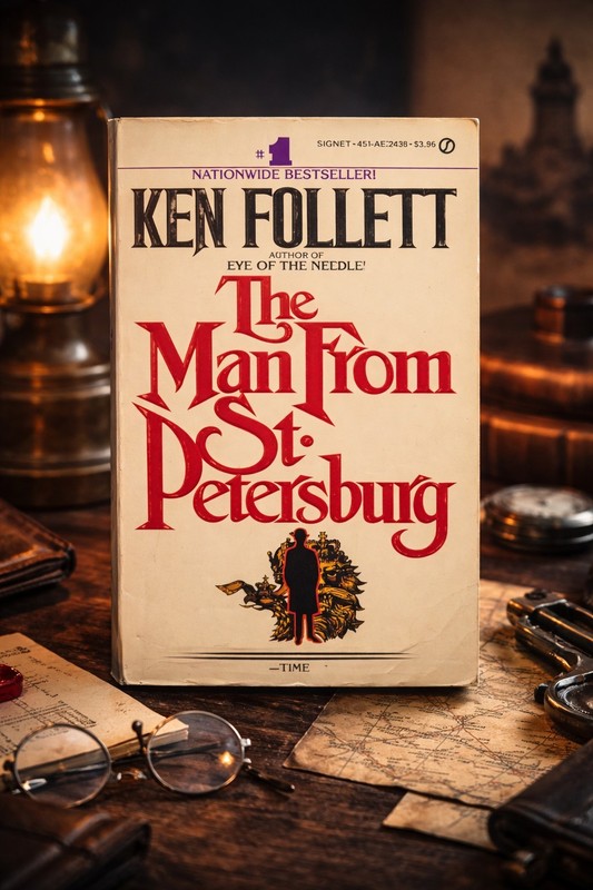 The Man From St Petersburg Ken Follett 1983 Signet PB 1st Printing Thriller