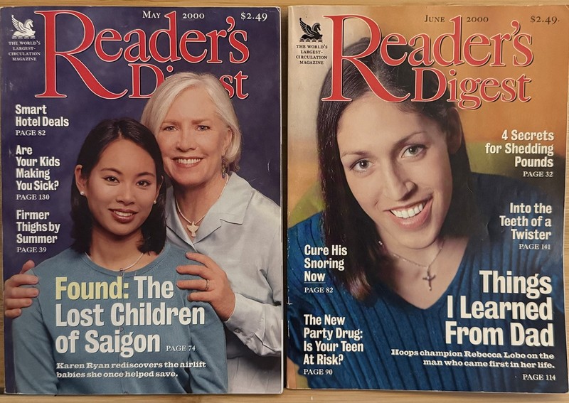 2000 May June READER’S DIGEST MAGAZINE History Short Stories