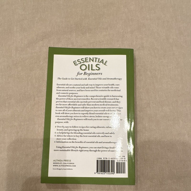 Althea Press Essential Oils for Beginners Aromatherapy Guide 2013 Paperback gallery