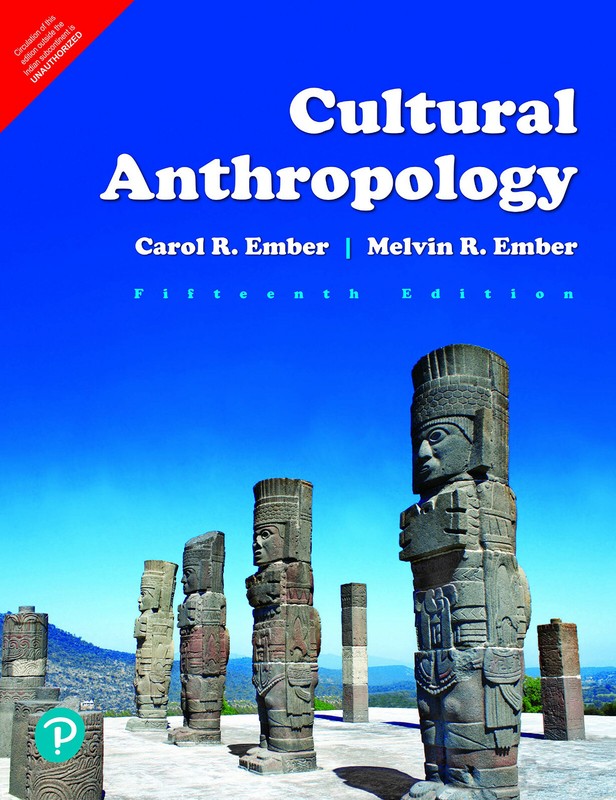 Cultural Anthropology by Carol R. Ember 15th INTL ED-‘Ship from USA’