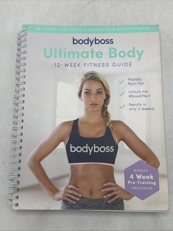 BodyBoss-Ultimate Body 12 Week Fitness Workout Guide-spiral bound