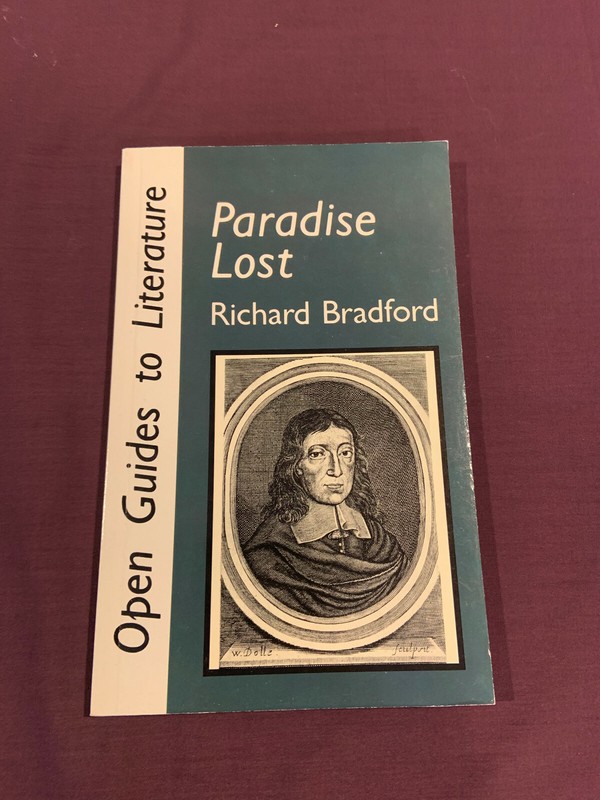 Paradise Lost by Richard Bradford 1992 PB