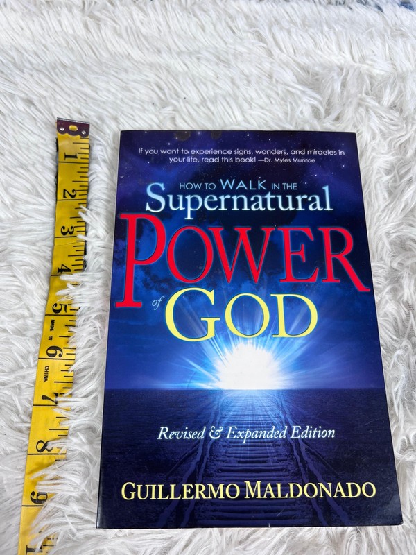 How To Walk In The Supernatural Power Of God Maldonado Whitaker Paperback Book gallery