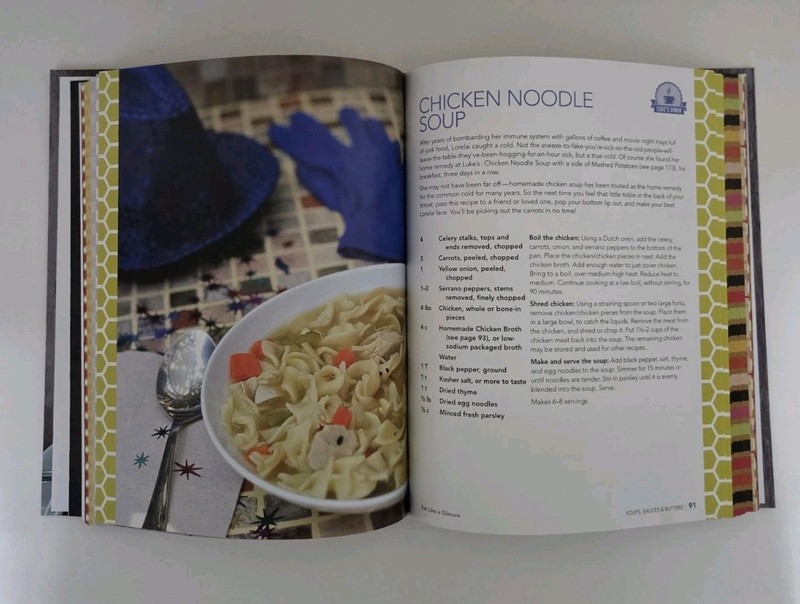 Eat Like a Gilmore: The Unofficial Cookbook (HC 2016) Kristi Carlson - NEW gallery