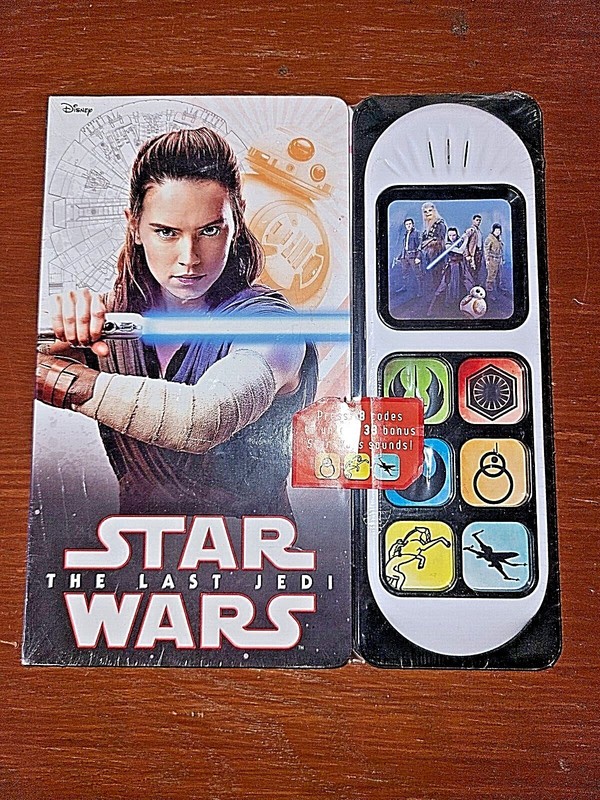 Little Sound Book – Episode 8- The Last Jedi by Disney 7 Buttons 41 Sounds Kids