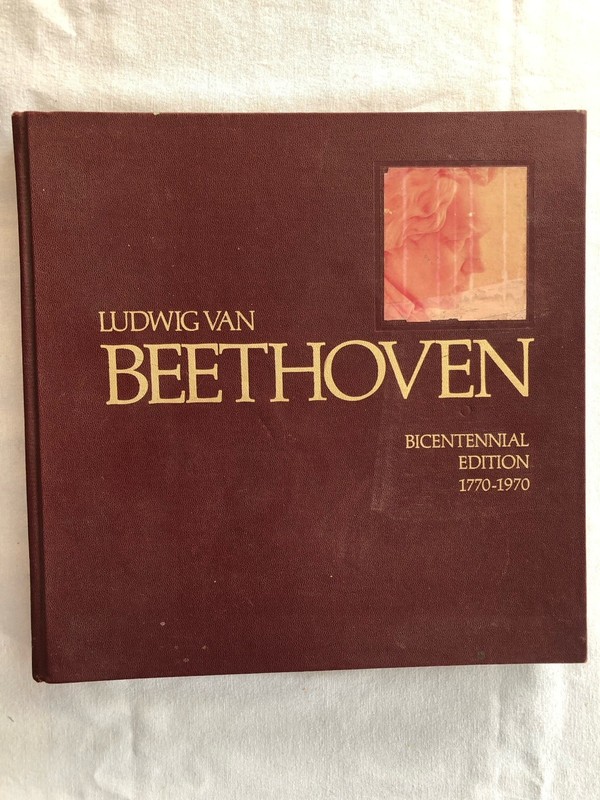 Ludwig Van Beethoven Bicentennial Edition 1770–1970 (1970, Hardcover)