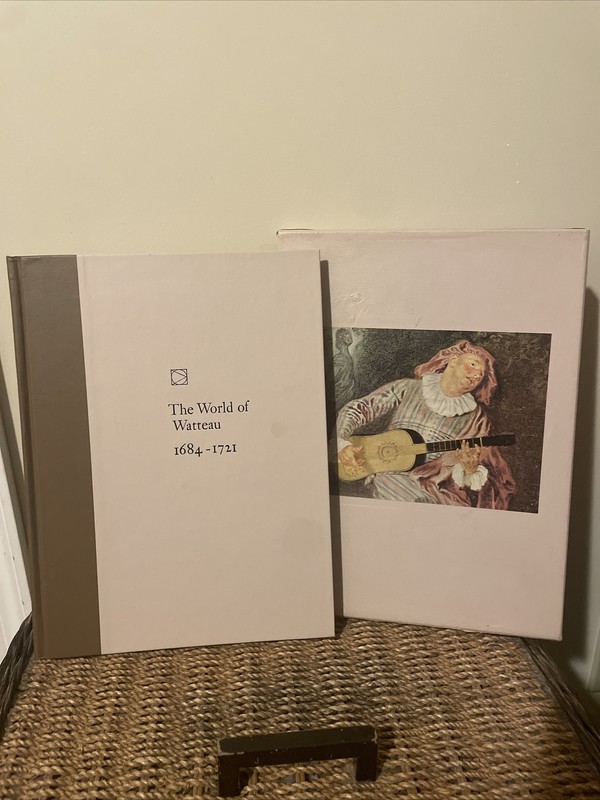 TIME-LIFE LIBRARY OF ART-THE WORLD OF WATTEAU 1684-1721 Coffee Table Art Book