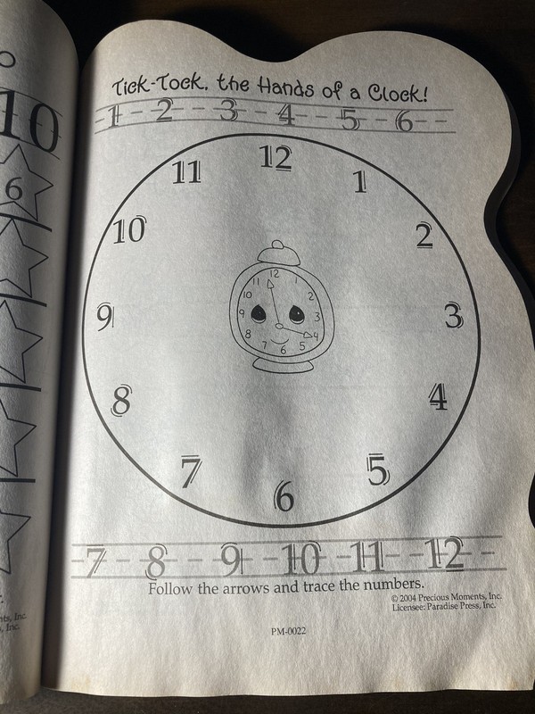 Vintage 2000’s Precious Moments Activity and Coloring Book New Old Stock Unused gallery
