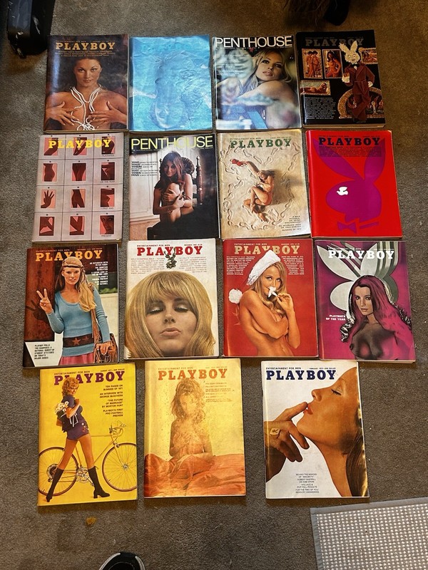 playboy-s magazines lot vintage