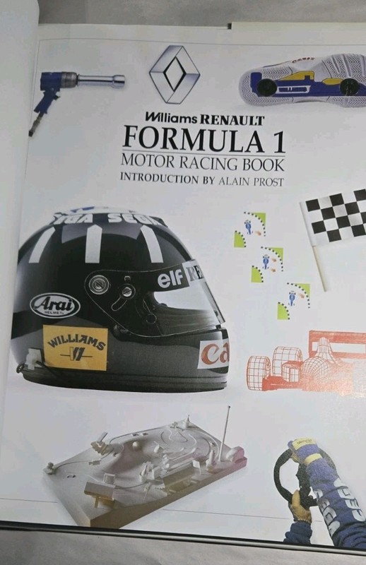 1994 Formula 1 Motor Racing Book By Williams Renault Intro By Alain Prost gallery