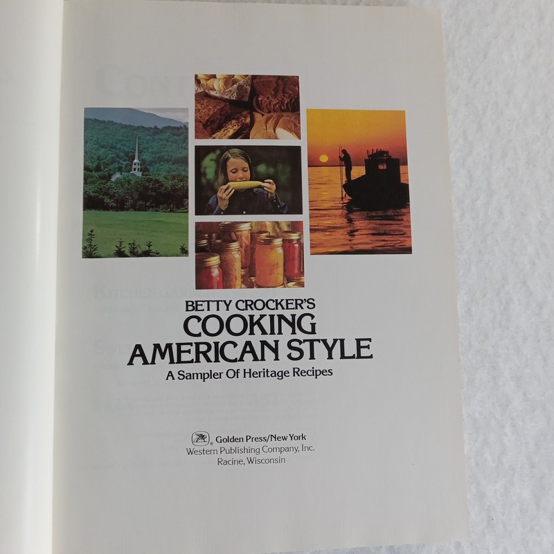 Betty Crocker's 4-in-1 Cookbook Collection Vintage 1980 Hardcover Recipes gallery