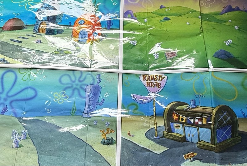 My Busy Books Nickelodeon Spongebob SquarePants w/Play mat AS SHOWN HTF gallery