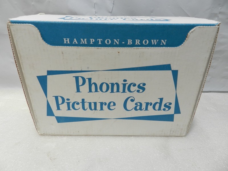 Hampton-Brown Phonics Picture Cards Homeschool Classroom 189 Gloss Cards (C13J)