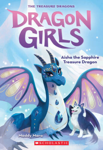 Aisha the Sapphire Treasure Dragon (Dragon Girls 5) (5) – Paperback – GOOD
