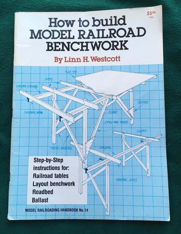 How to Build Model Railroad Benchwork by Linn Hanson Westcott, 1979