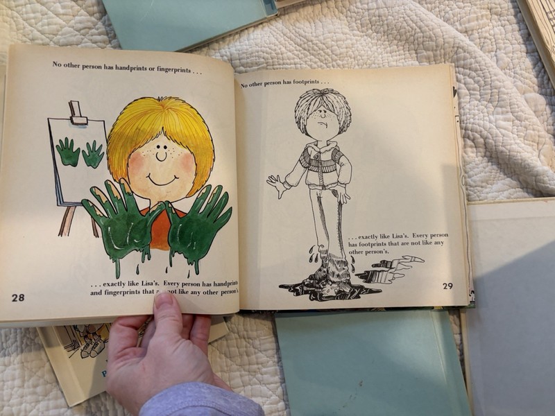 Lot-12 Joy Wilt Berry "Survival Series" HC flip books-“ Ready Set Grow” gallery