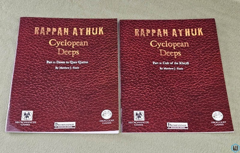 Rappan Athuk: Cyclopean Deeps, Part 1 & 2 (Pathfinder RPG) Frog God Games