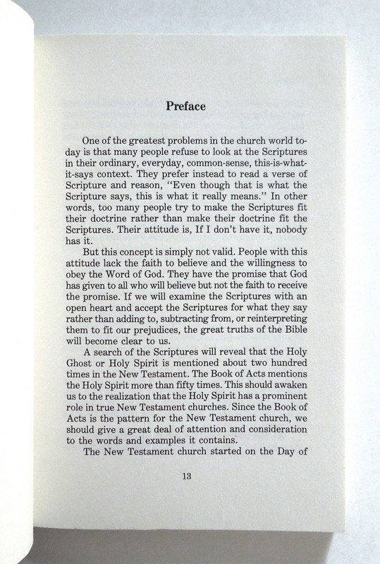 The Baptism of the Holy Ghost - Alan Kitay, 1988 sc, Word Aflame Press gallery