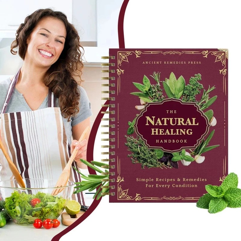 The Natural Healing Handbook, Spiral-Bound Guide for Herbal Remedies and Natural gallery