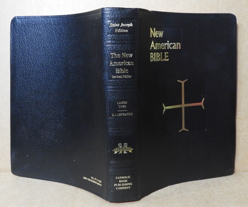 NEW AMERICAN BIBLE (DELUXE SAINT JOSEPH EDITION) ILLUSTRATED 2010 C.B.P EX!! gallery