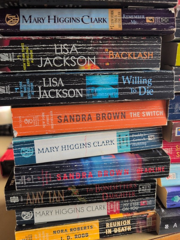 Mixed Lot of 26 Female Author Novels Romance & Thriller Clark Jackson NICE LOT gallery