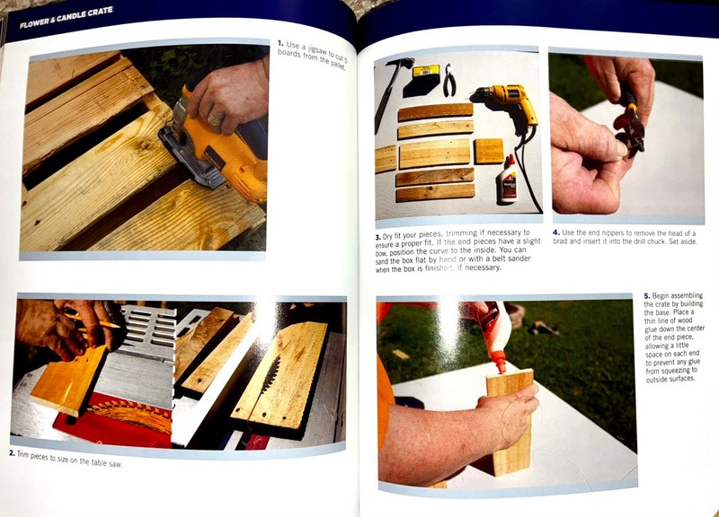 Wood Pallet DIY Projects Stephen Diane Fitzberger 2018 Fox Chapel Book gallery