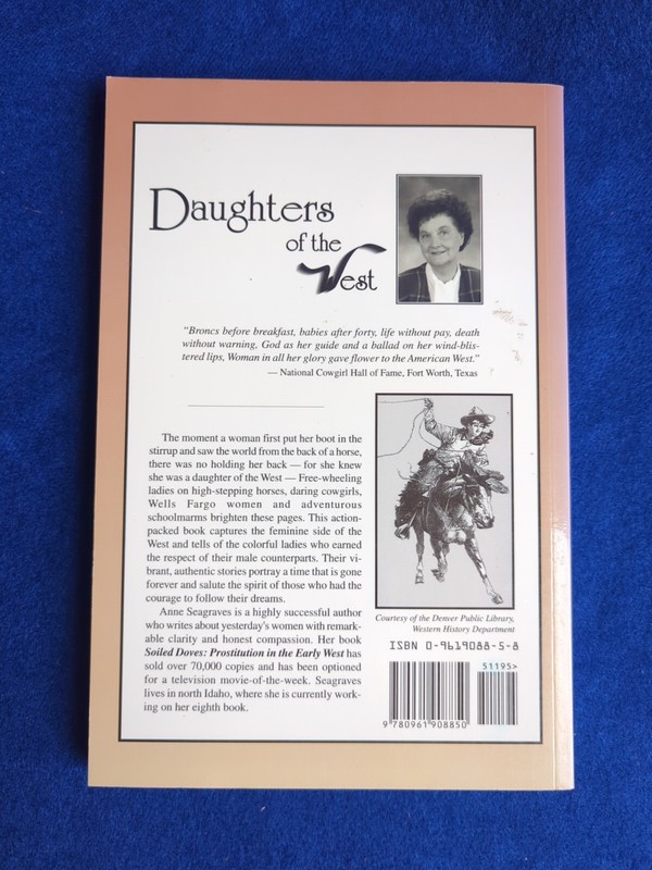Daughters of the West By Anne Seagraves, SIGNED, Very Good gallery