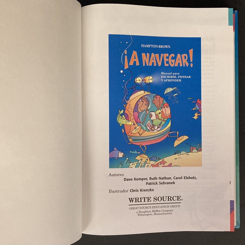 A navegar! Hampton-Brown Manual para ESCRIBIR, PENSAR Y APRENDER - LN condition gallery