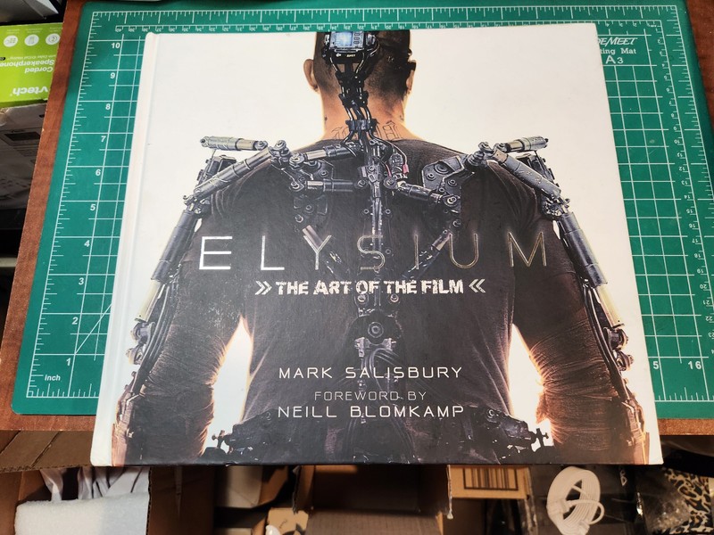 Elysium: The Art of the Film Hardcover Mark Salisbury MINT Lg Coffee Table Book