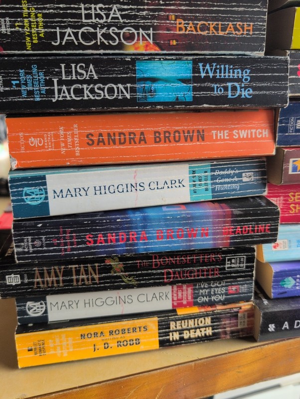 Mixed Lot of 26 Female Author Novels Romance & Thriller Clark Jackson NICE LOT gallery