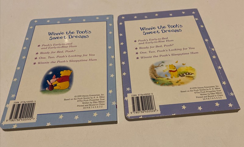 Disney Ready for Bed Winnie the Pooh Board Childrens Book 1999 Random House gallery
