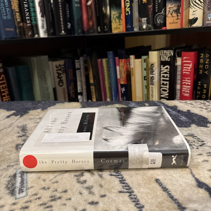 All the Pretty Horses - Cormac Mccarthy (Hardcover) Later Print, Ex-Lib. G gallery