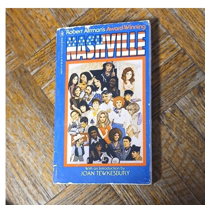 Nashville Joan Tewkesbury Paperback Bantam Books 1976 Film/TV Adaptation