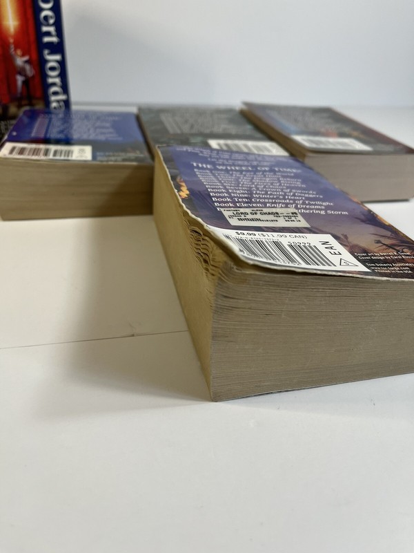 Robert Jordan Wheel Of Time 1-3 In Sleeve And Book #6. Fantasy Lot Of 4 Books gallery