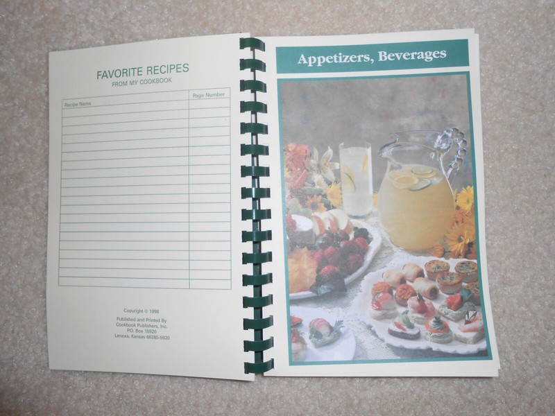 Vintage 1998 Our Savior Lutheran Church Cookbook gallery