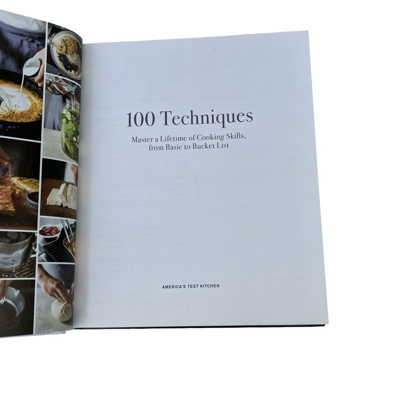 America's Test Kitchen 100 Techniques Cooking Skills & Recipes 2020 Hardcover gallery