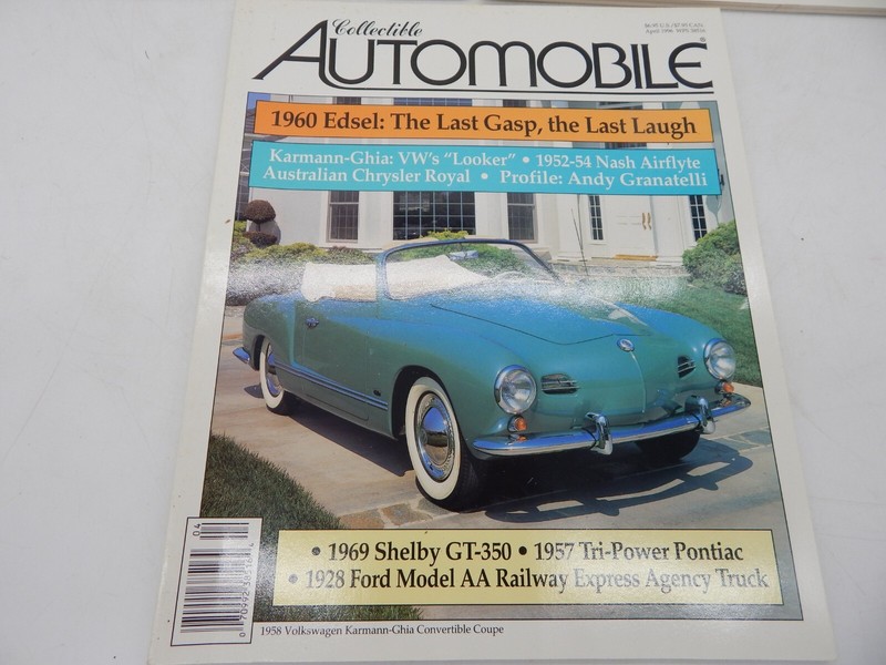 Lot of 3 Collectible Automobile Magazine 1996 & 1998 gallery