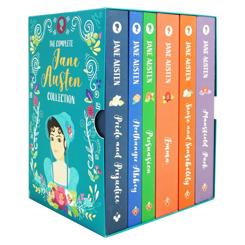 The Complete Jane Austen Collection 6 Books Box Set – Ages 9-14 – Paperback