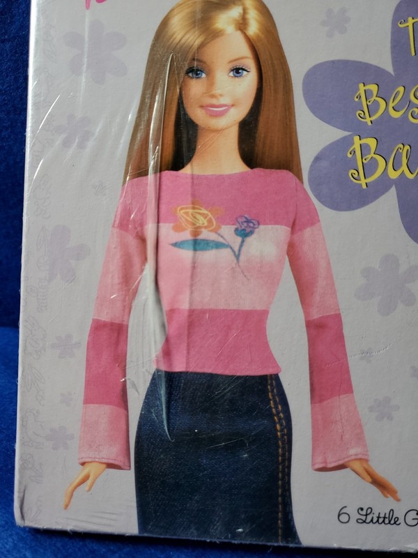 Barbie The Best of Barbie Golden Books 6-Book Box Set New Sealed (Tear in Plasti gallery