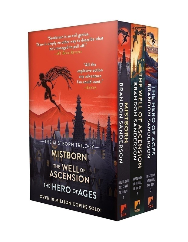 Mistborn Trilogy TPB Boxed Set: Mistborn, The Well of Ascension, The Hero of…